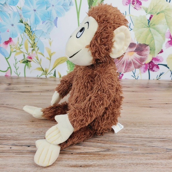 Kohls Cares 18" Plush Monkey Giraffes Can't Dance Stuffed Animal Toy Brown. - Picture 2 of 5
